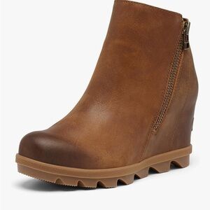 Sorel Brown Leather Ankle Boots